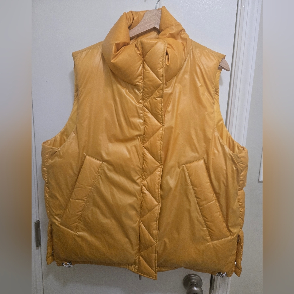 Lafayette 148 New York Reversible Puffer Women's Vest Size Large